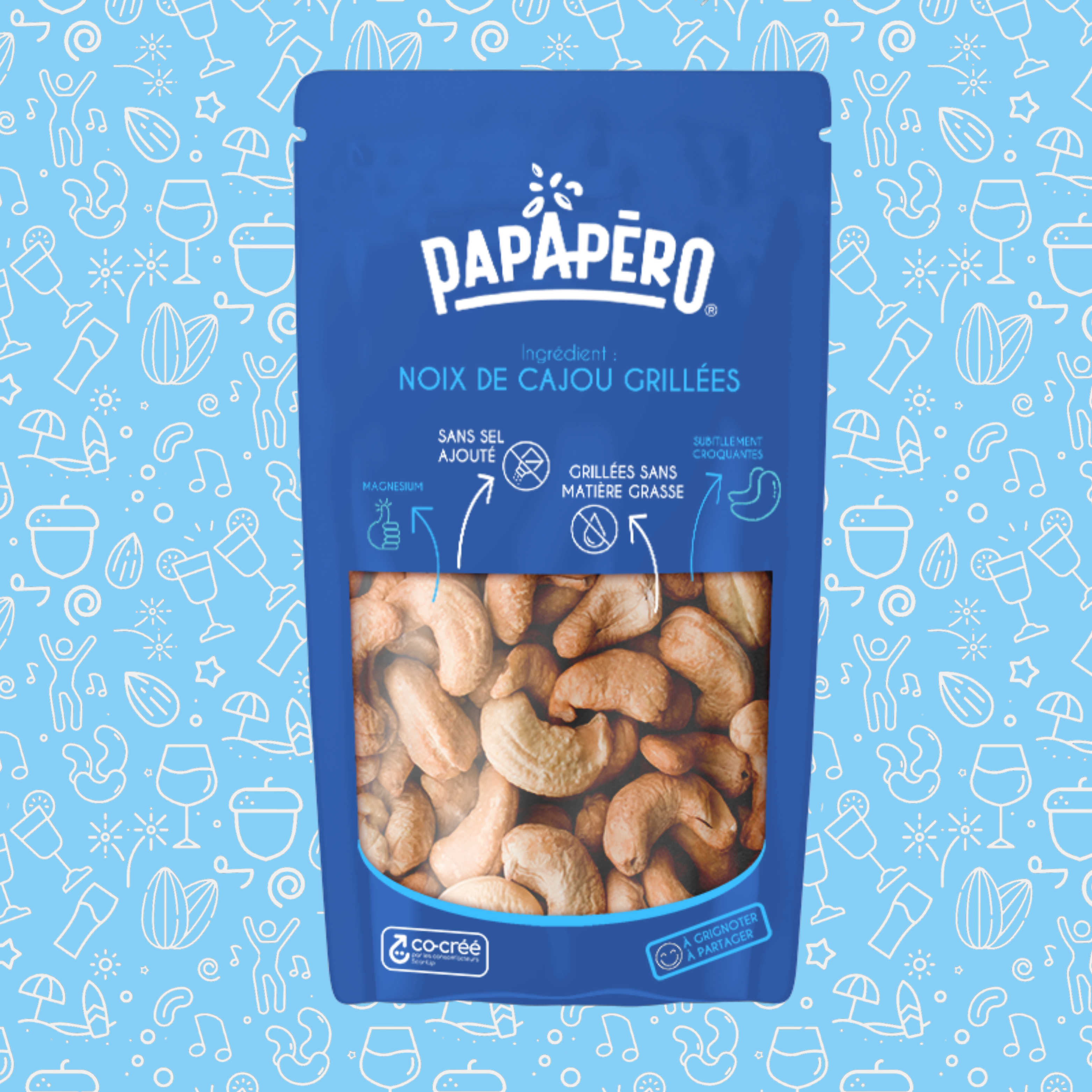 Noix de cajou grillées