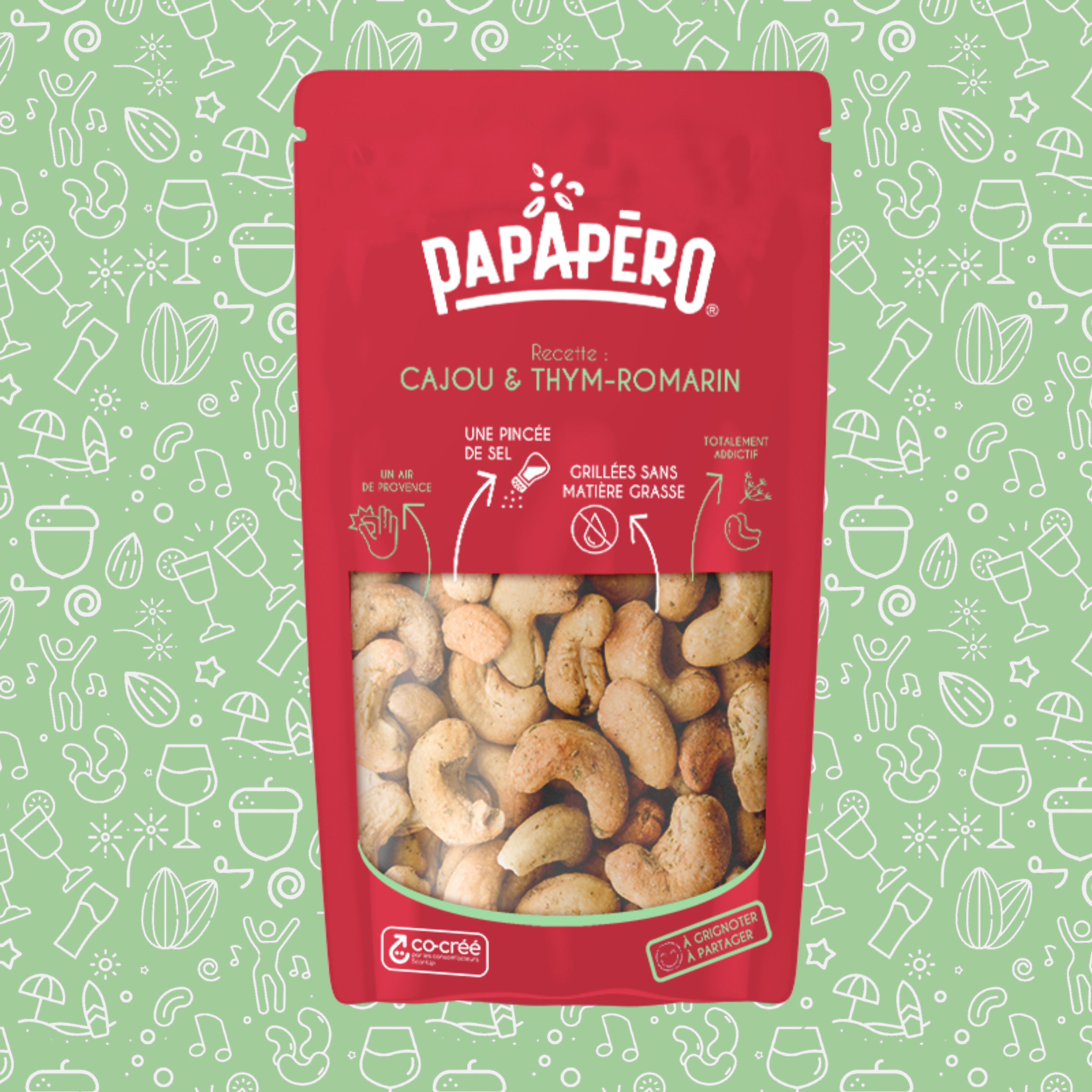 Noix de cajou & thym-romarin