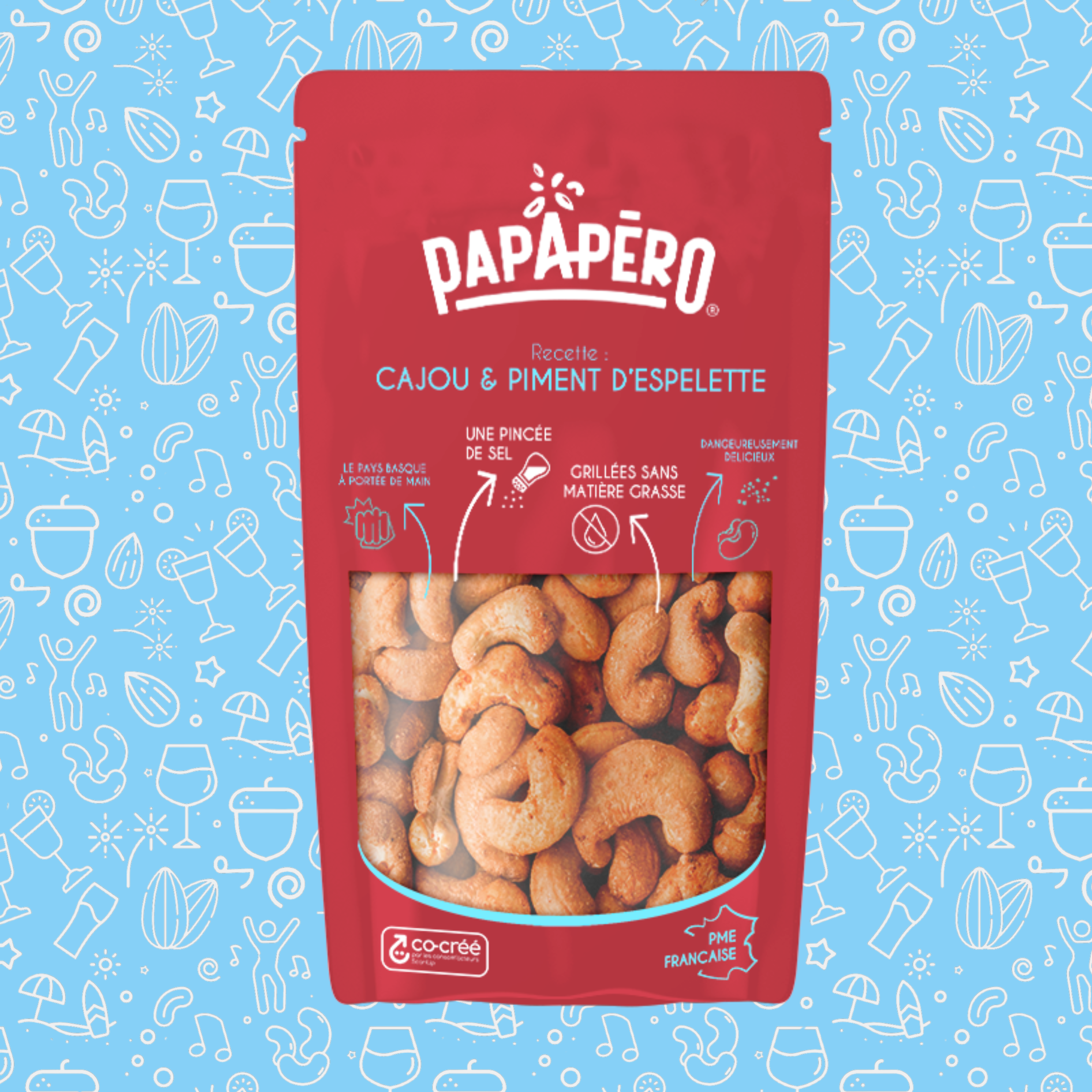 Noix de cajou & piment d’Espelette