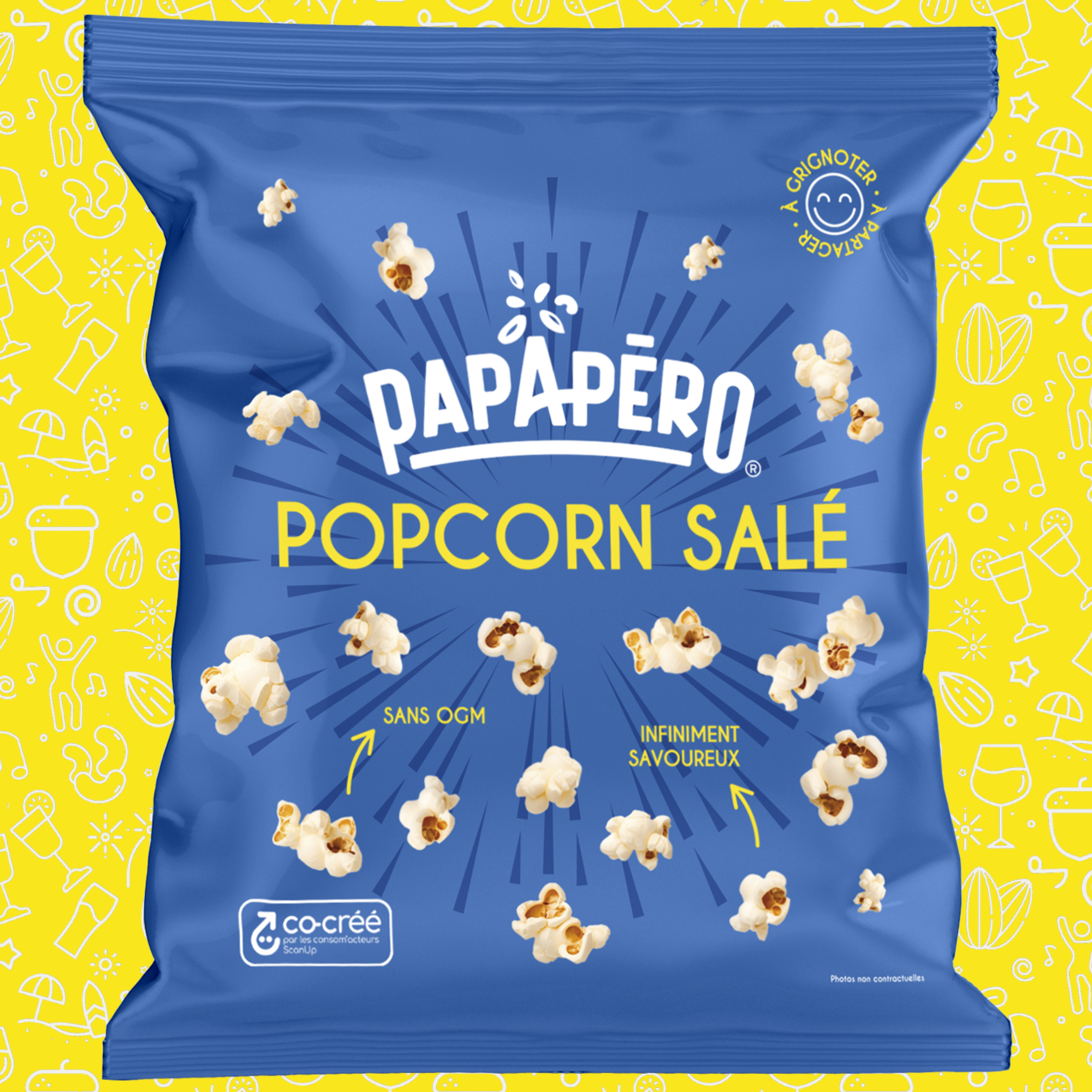 Popcorn salé